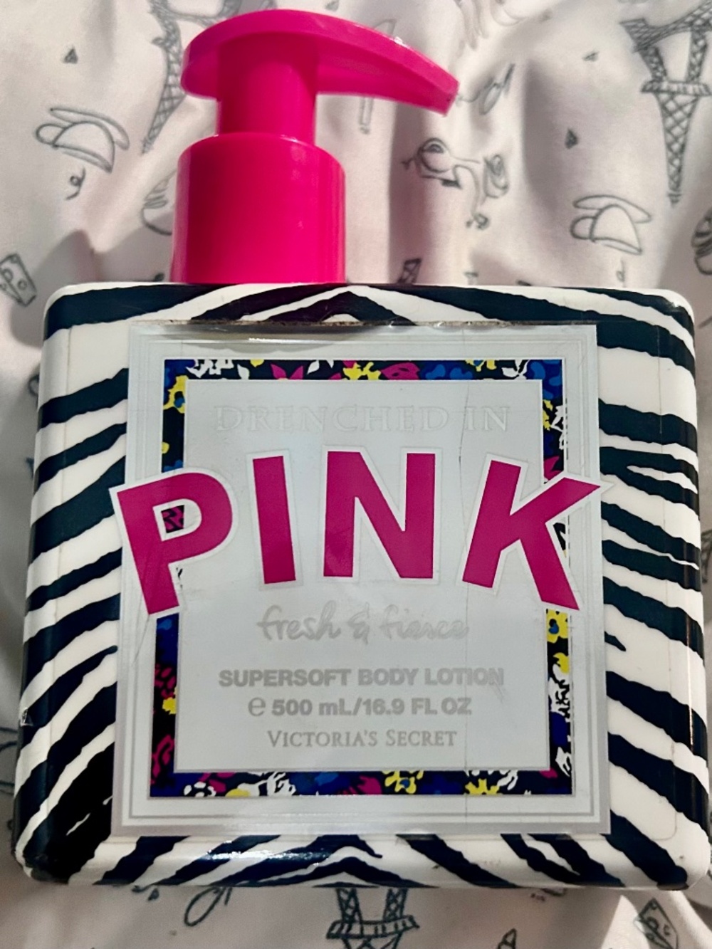 Victoria Secret Pink Drenched in Pink Lotion